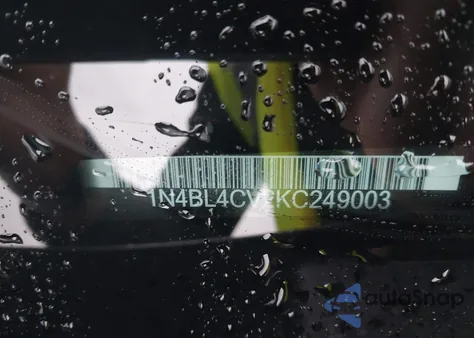 2019 Nissan Altima 2.5 Sr from USA, damaged, VIN 1N4BL4CV2KC249003